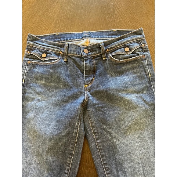 Citizens of Humanity 2000s Kelly Vintage Jeans Blue Low Rise Flap Pocket Size 28 - Picture 12 of 16